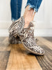 VERY G Jolie Leopard Fringe Bootie