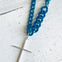 "Icon" Metallic Blue Long Loretta Necklace - Emma Evelyn Jewelry Laursain Jewelry Co., Ltd. - Emma Lou's Boutique
