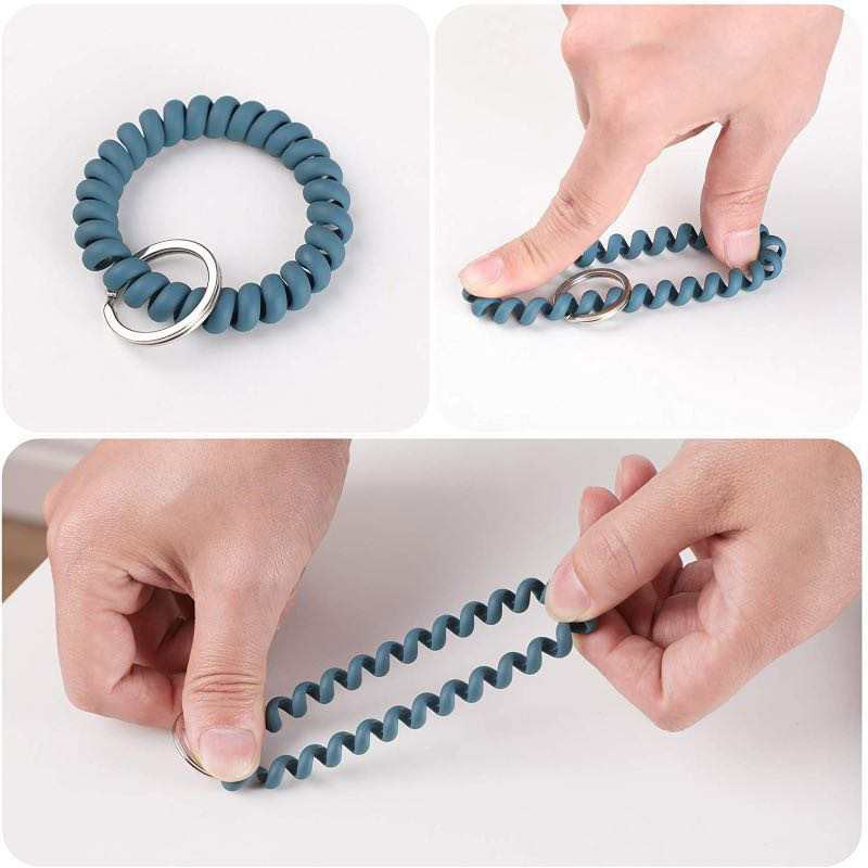 Stretch Coil Keychains