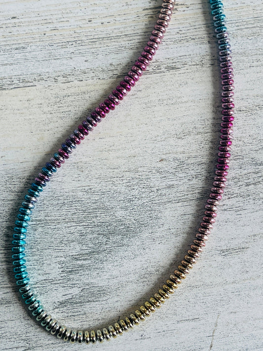 Aurora Ombre Bead Necklace - Emma Evelyn Jewelry Guangzhou Laursain Jewelry Co., - Emma Lou's Boutique