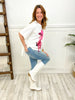 These Boots Were Made For Walkin Sequin Tee