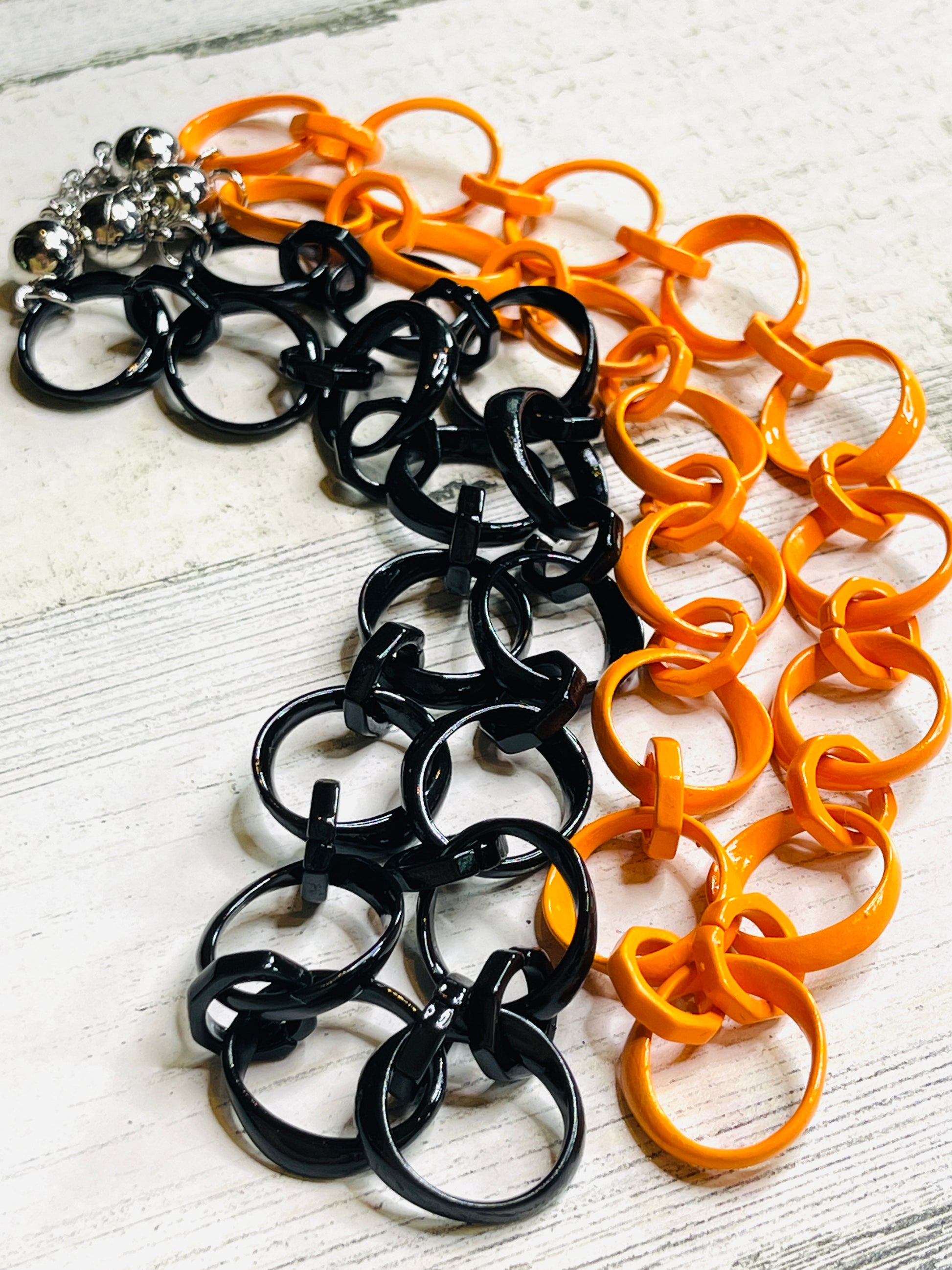 Large Circle Connector Necklace