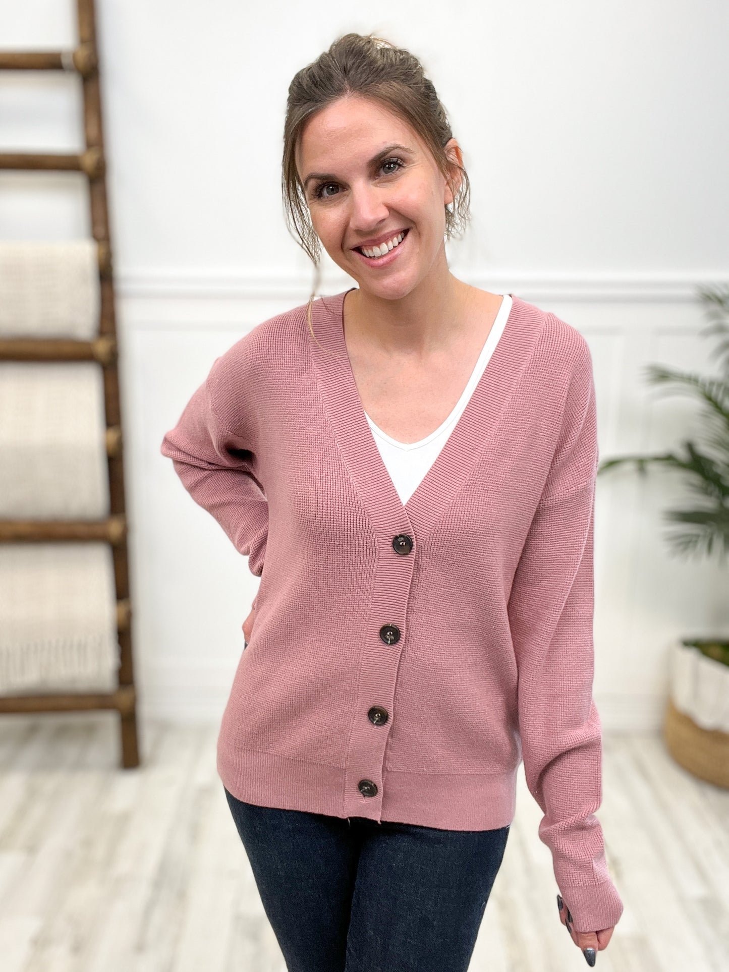 VISCOSE SWEATER CARDIGAN