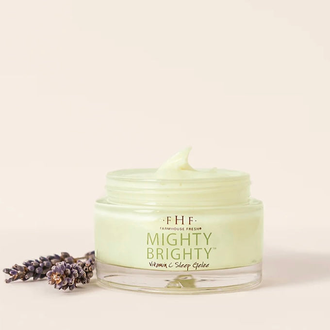 Farmhouse Fresh Mighty Brighty Vitamin C + Licorice Root Brightening Sleep Gelee