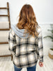 Hooded Plaid Shacket