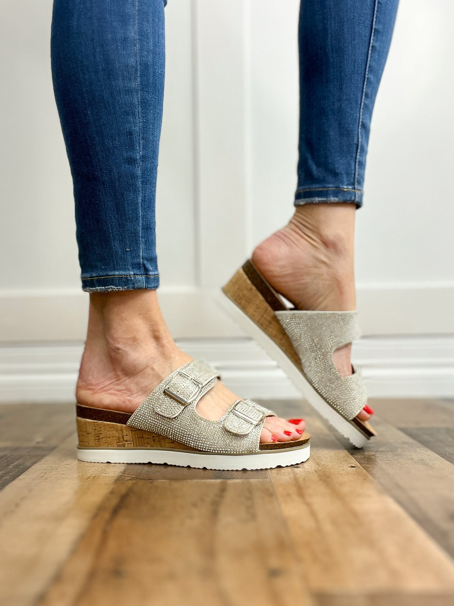 Corky's Embellish Wedge Sandal Emma Lou's Boutique