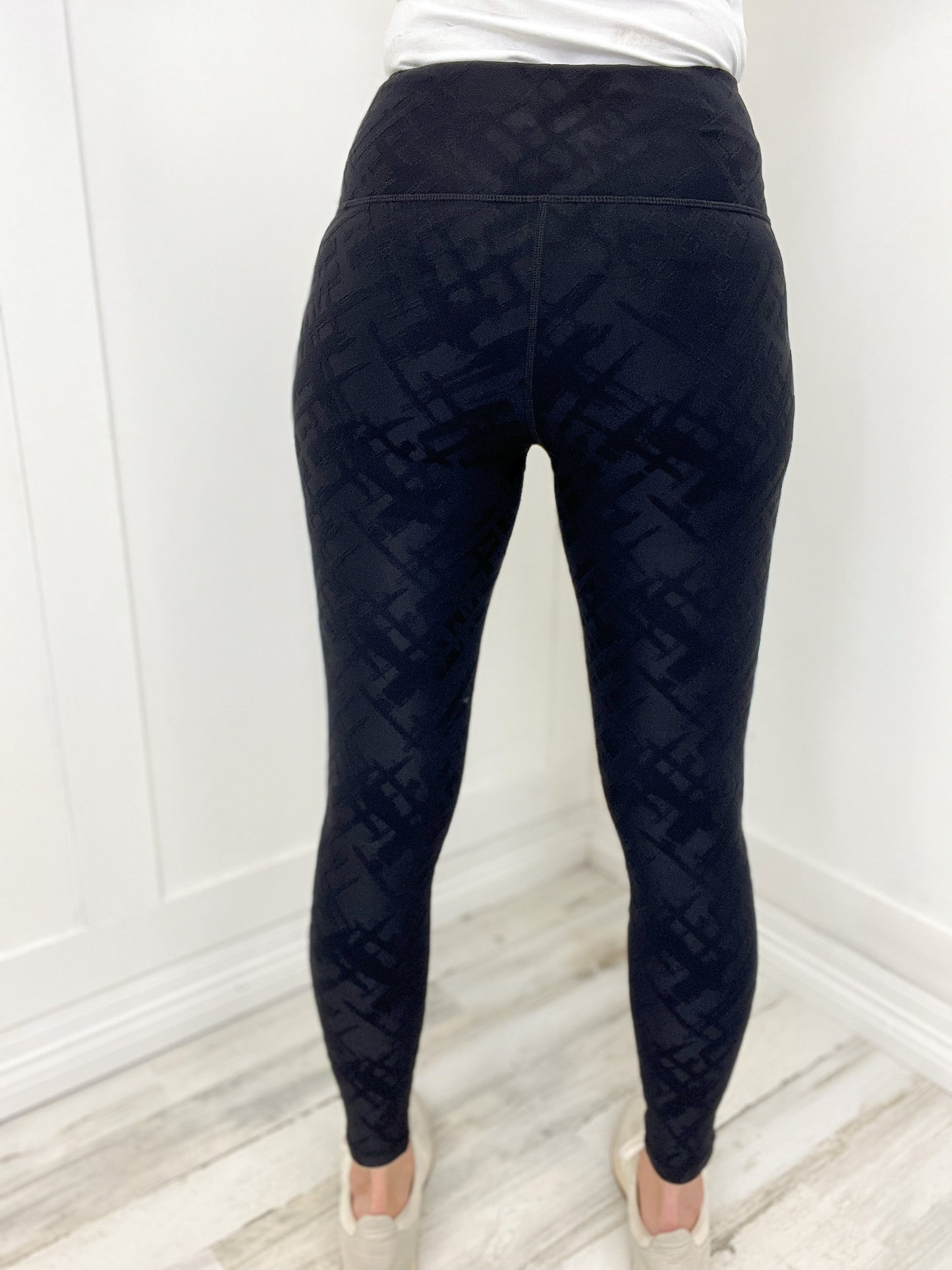 TACTEL® Crosshatch High-Waist Leggings