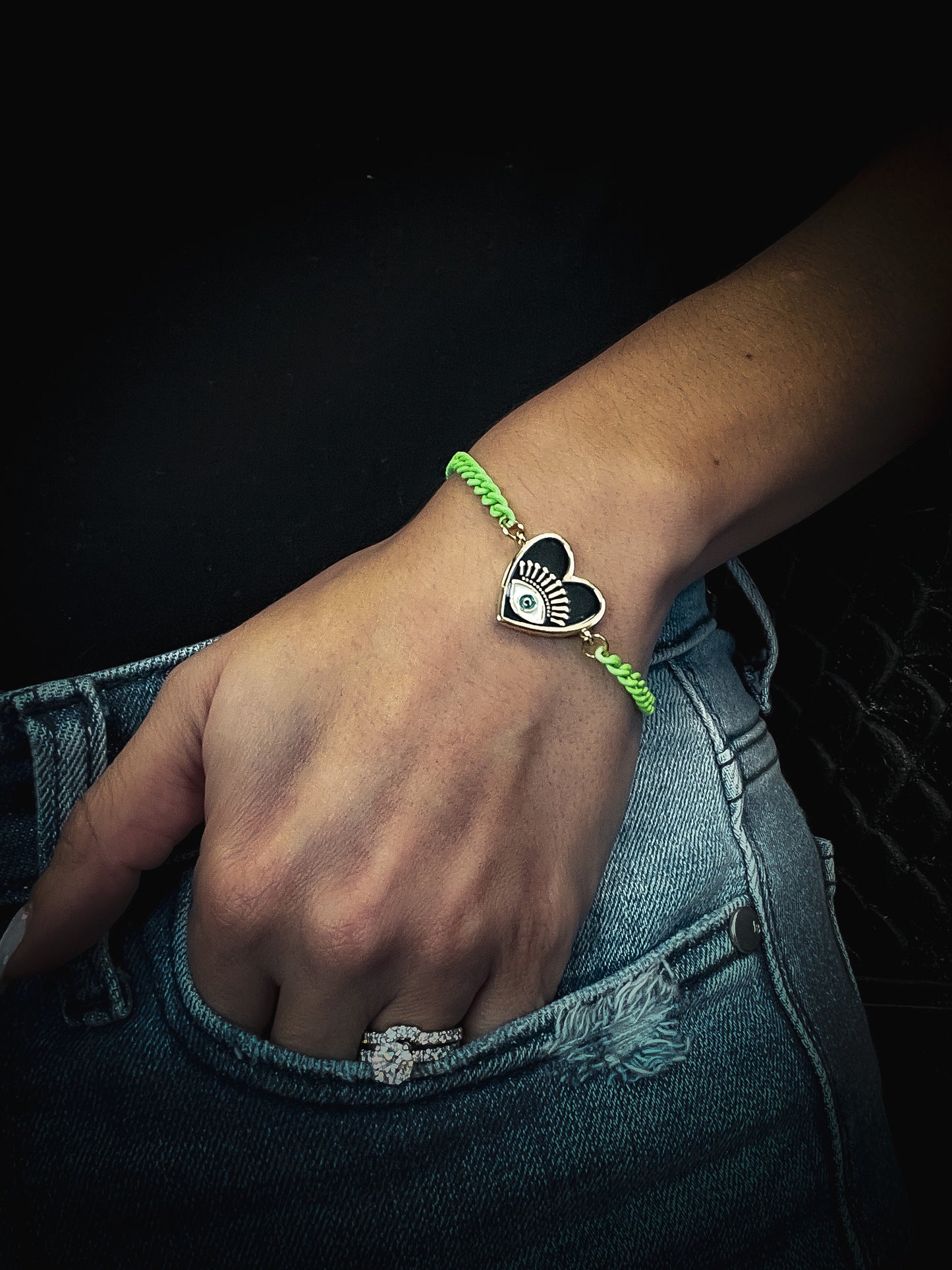 Evil Eye Enamel Bracelet