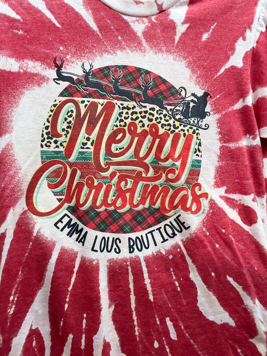 Emma Lous Small Business Holiday Bleached Tees