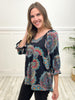 Boho BabyDoll Top Bubble Sleeve