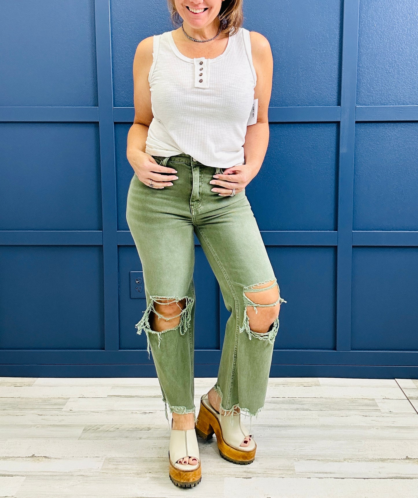 Vervet by Flying Monkey 90's Vintage Crop Flare Jeans