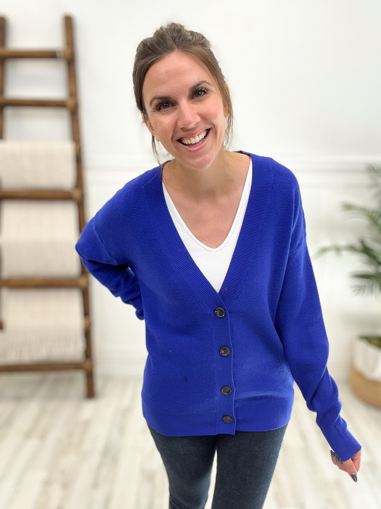 VISCOSE SWEATER CARDIGAN