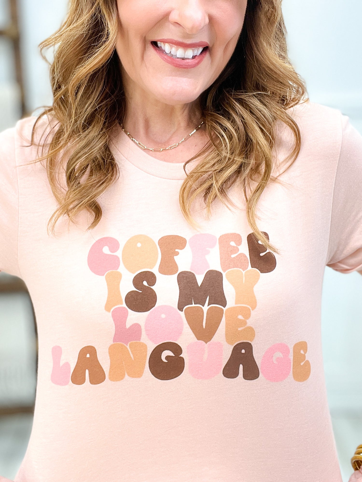 Coffee Is My Love Language Graphic Tee - IN STOCK