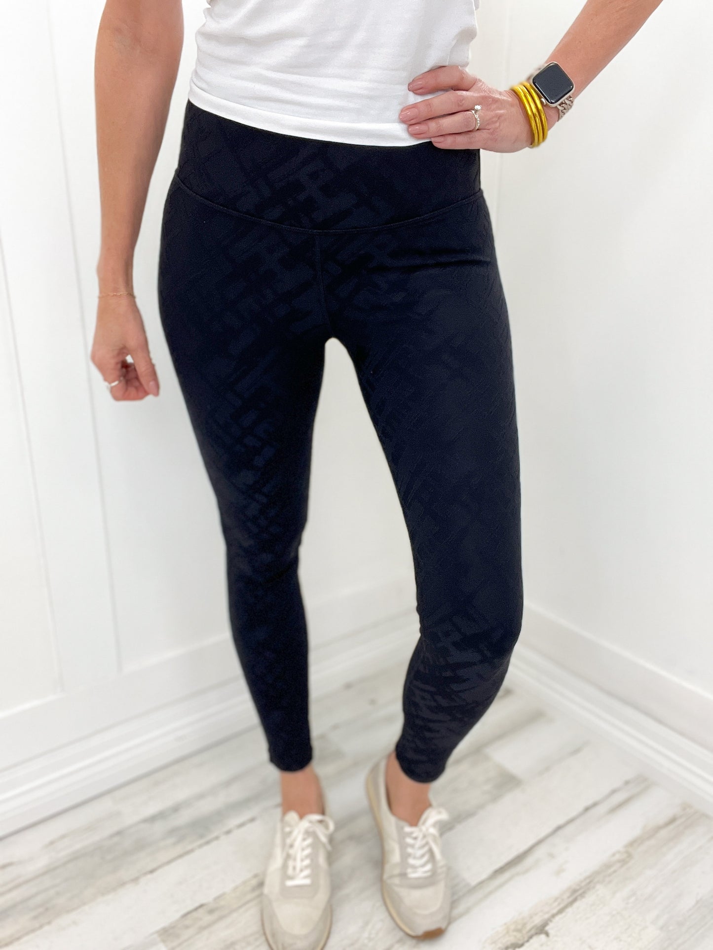 TACTEL® Crosshatch High-Waist Leggings