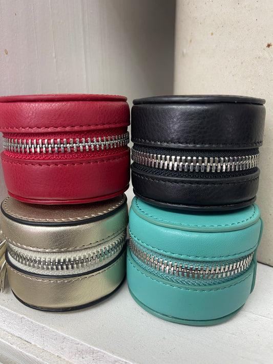 All Leather Ring Case