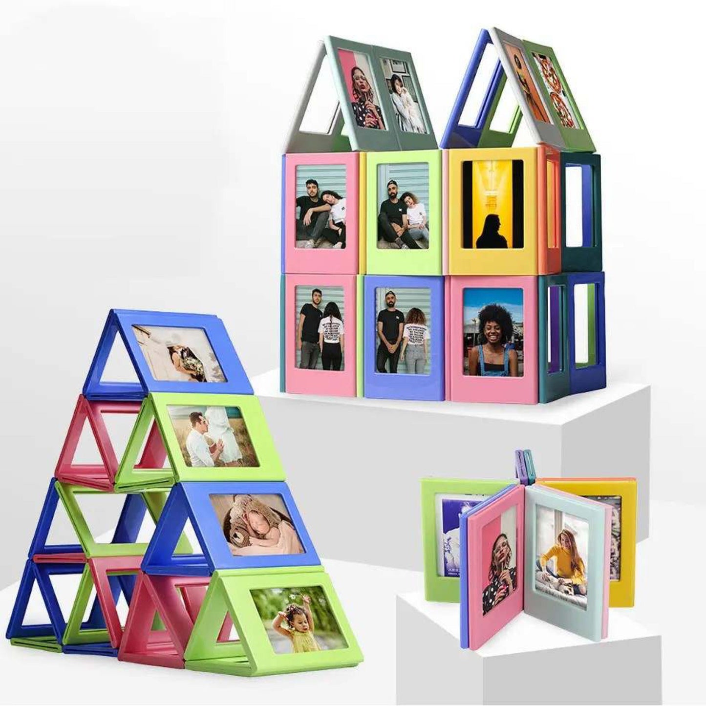 Colorful Magnetic Picture Frame Set