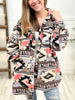 AZTEC PRINT FLEECE SHACKET - Rae Mode - Emma Lou's Boutique