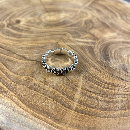 Flower Stacker Ring