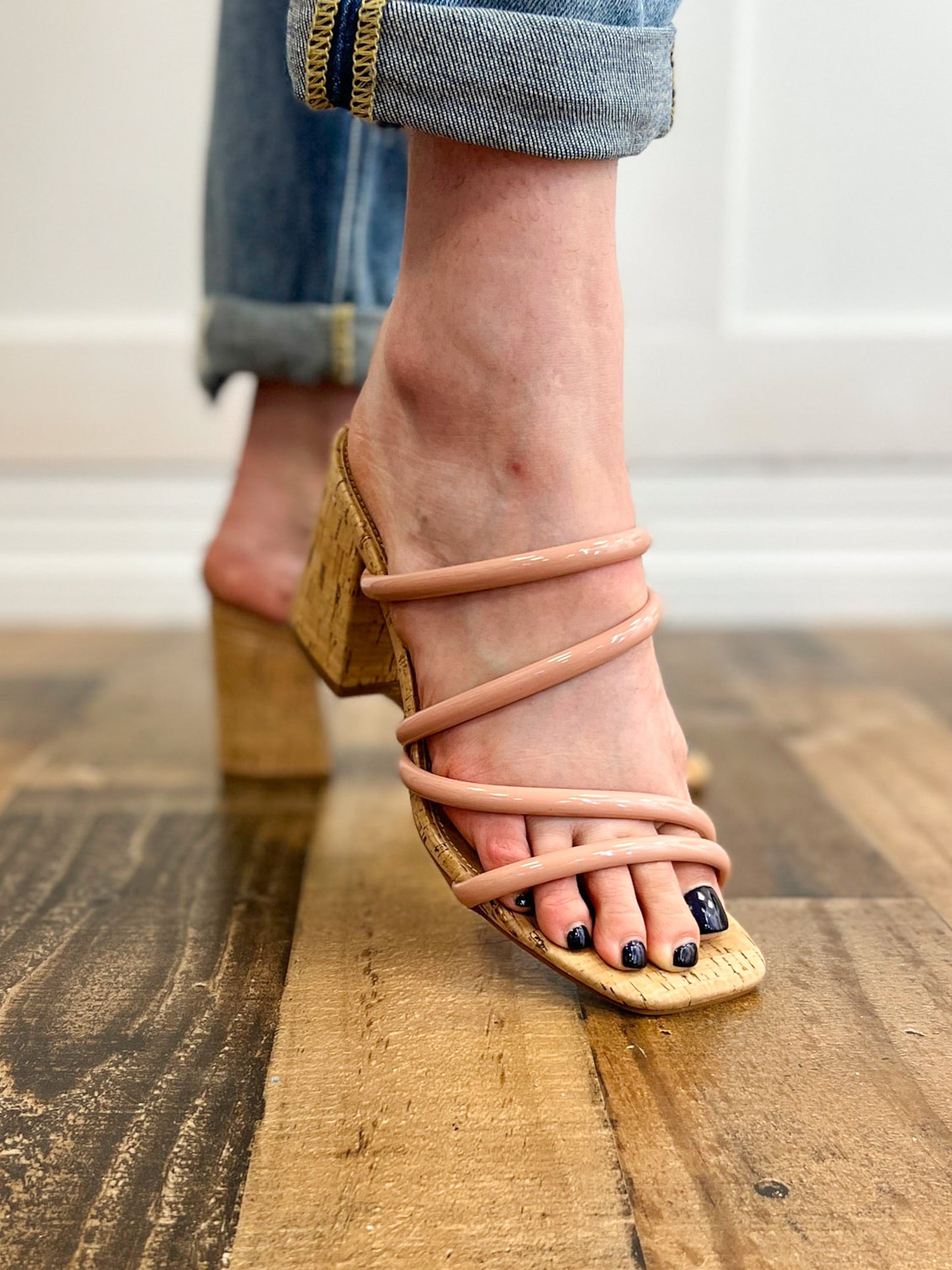 Corkys Dreamy Chunky Heel Sandals