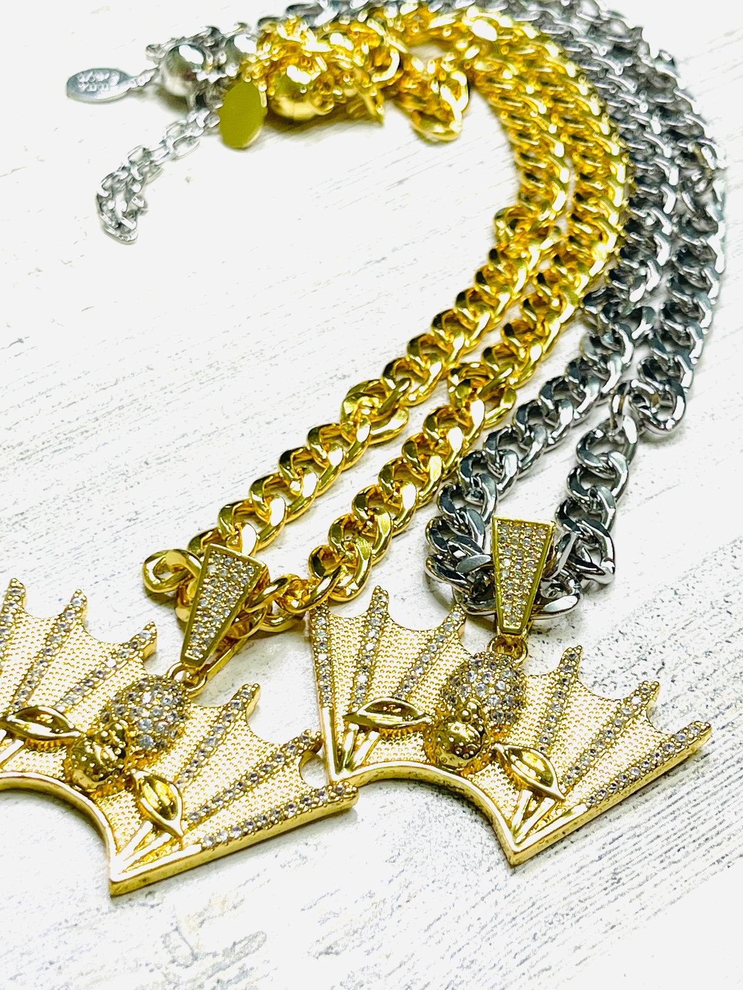 Cuban Chain Bat Necklace