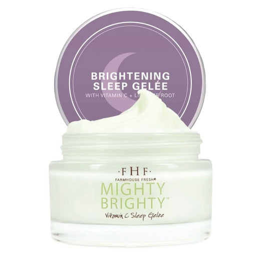 Farmhouse Fresh Mighty Brighty Vitamin C + Licorice Root Brightening Sleep Gelee