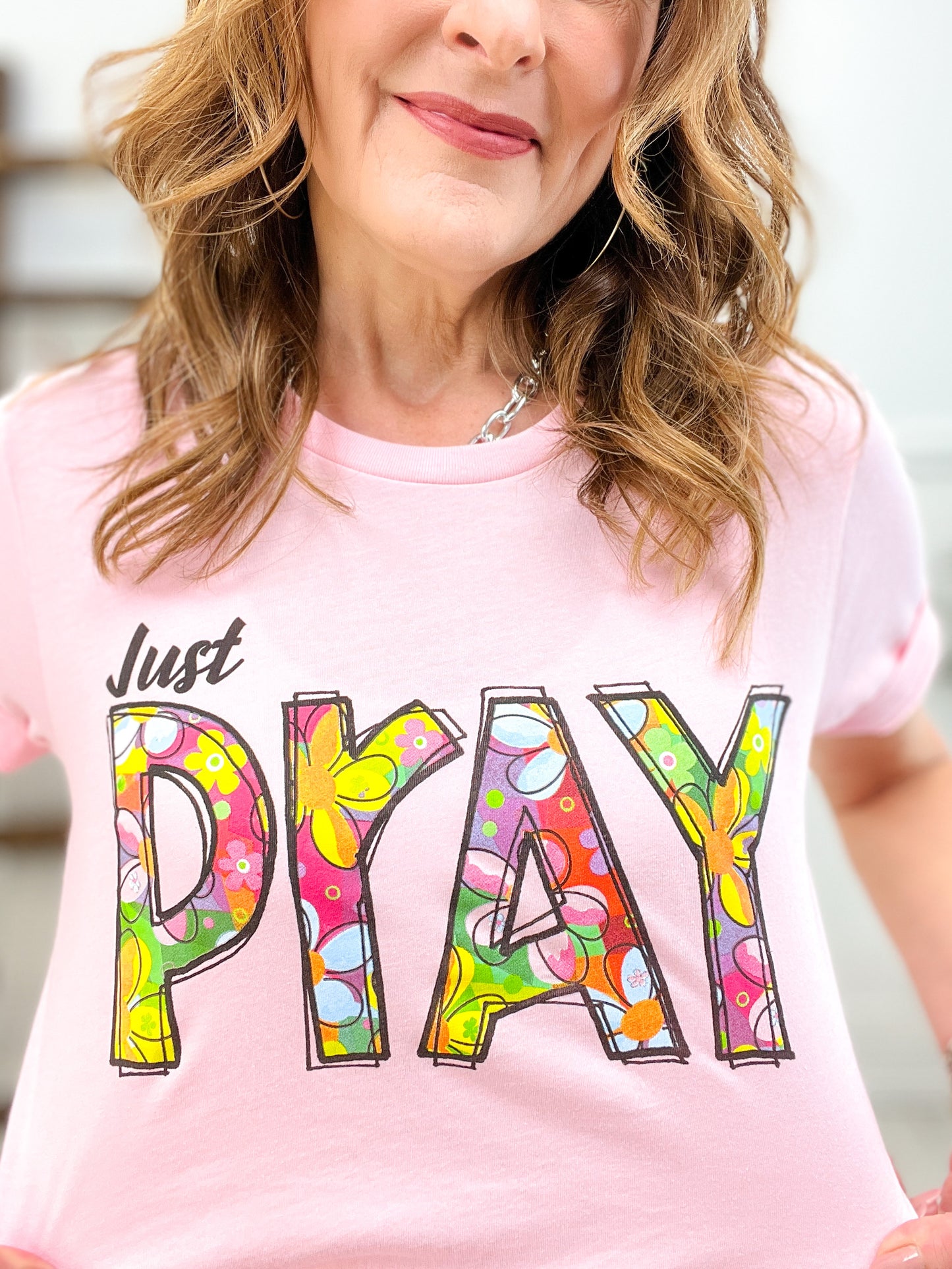 Just Pray Graphic Tee - IN STOCK