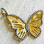 Gold Butterfly Charm - MYON