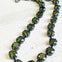 The "Evelyn" Swarovski Crystal necklace In Emerald