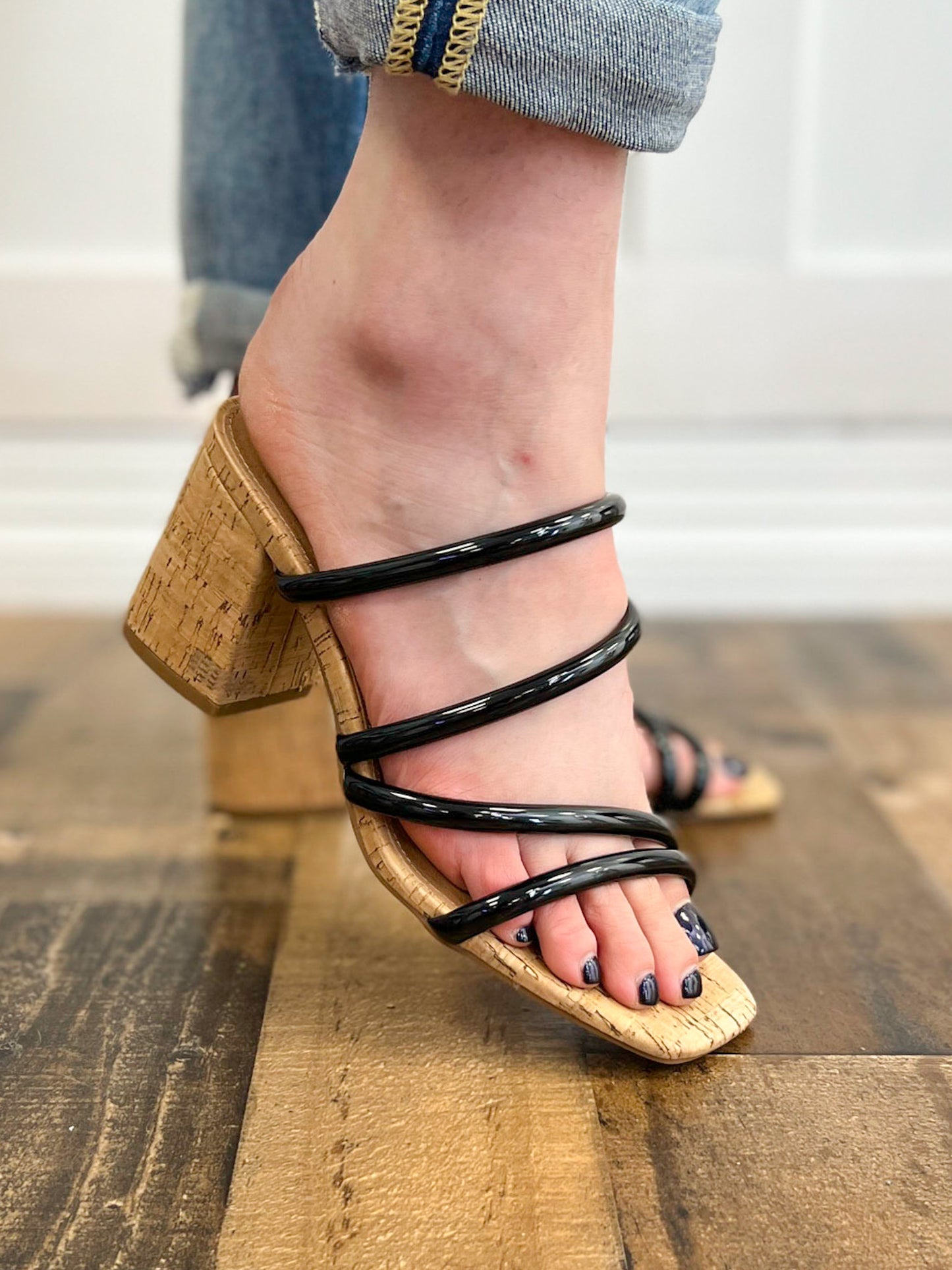 Corkys Dreamy Chunky Heel Sandals