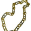 Gold "D" link Necklace