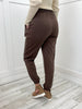 High Waisted Solid Knit Pant