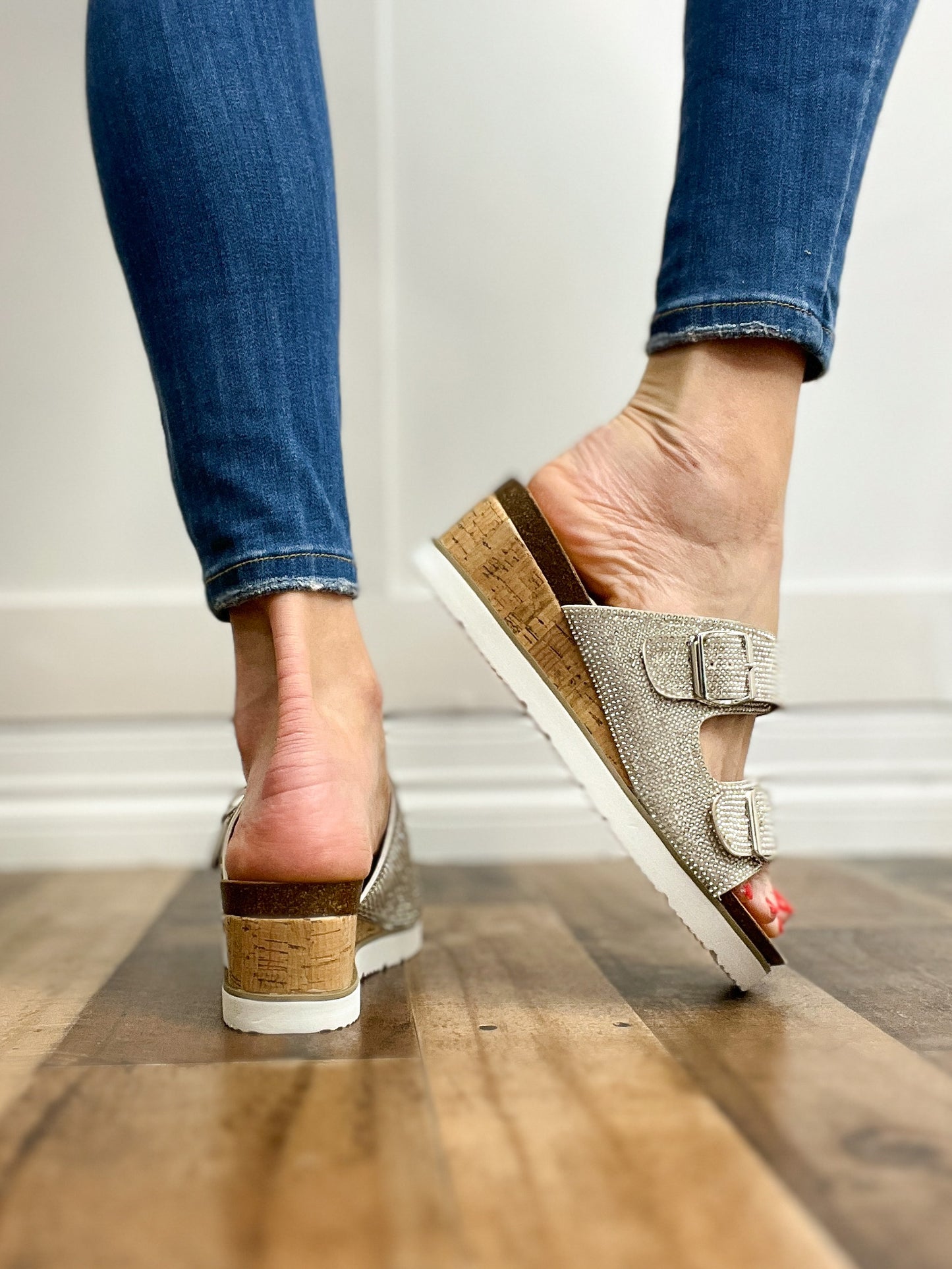 Corky's Embellish Wedge Sandal Emma Lou's Boutique