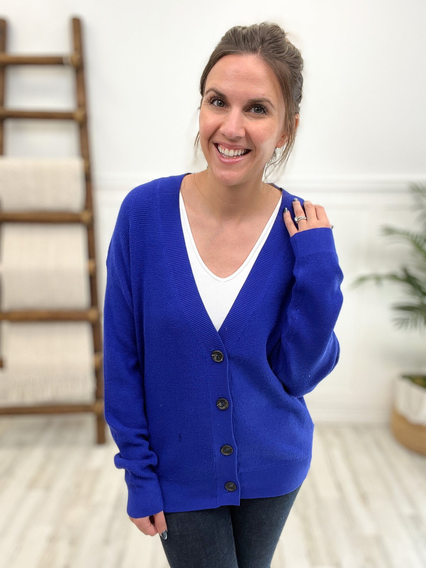 VISCOSE SWEATER CARDIGAN