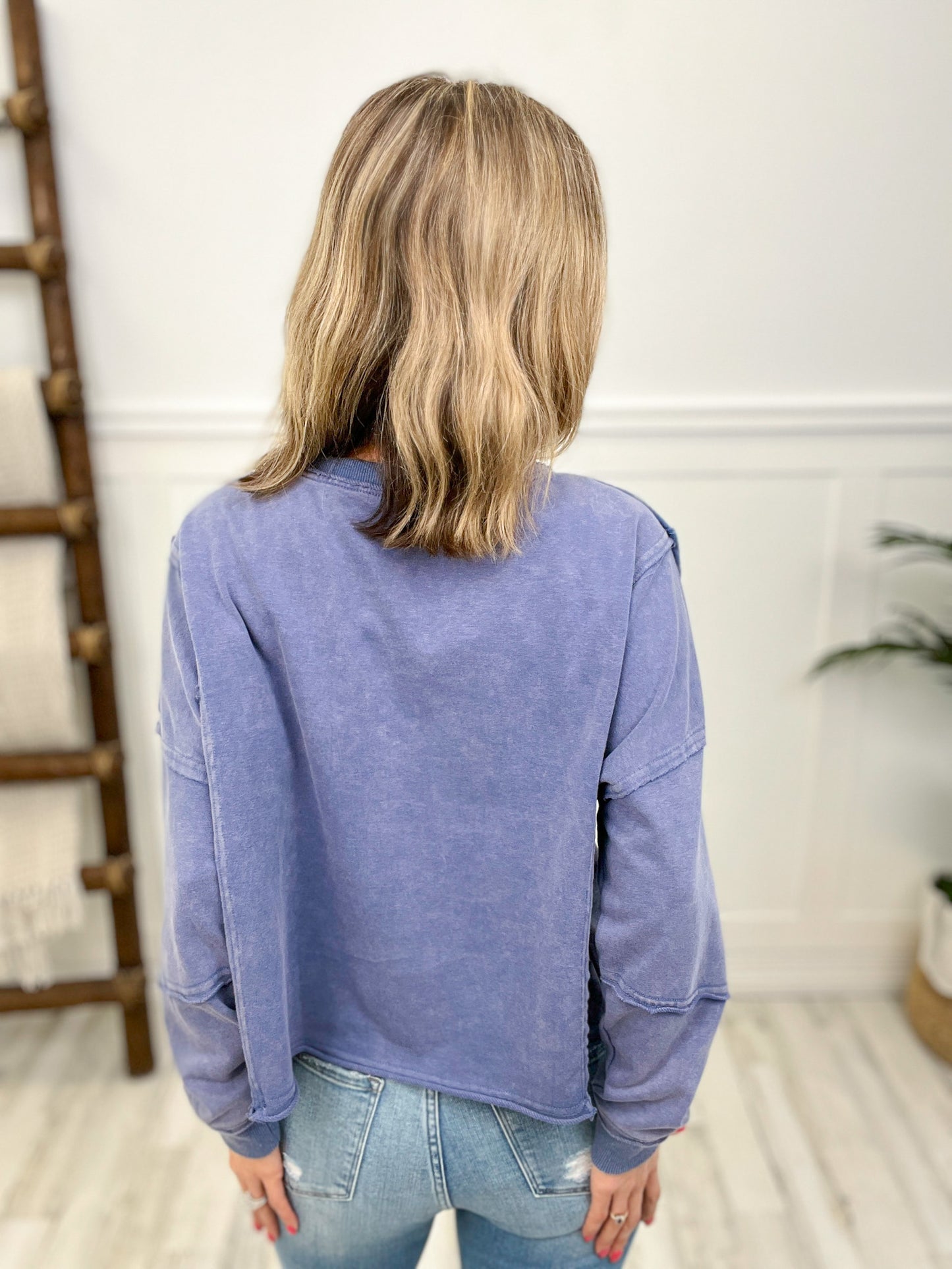 This Time Around Round Neck Long Sleeve Top