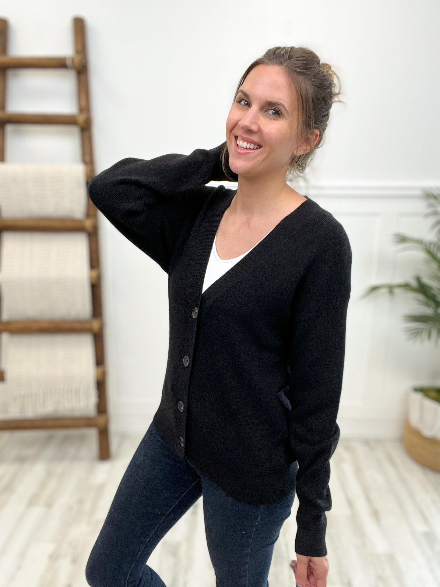 VISCOSE SWEATER CARDIGAN