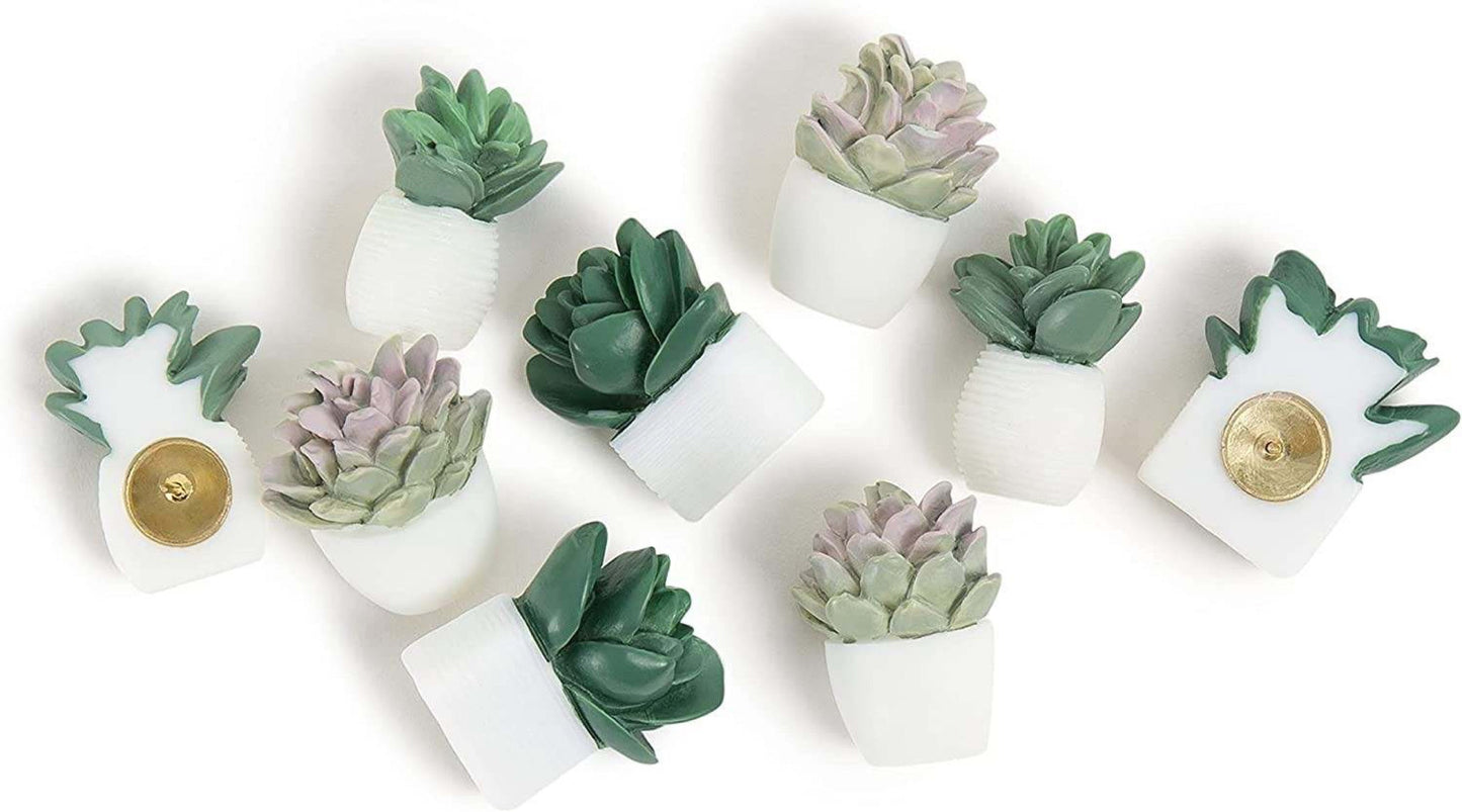 Succulent Push Pins