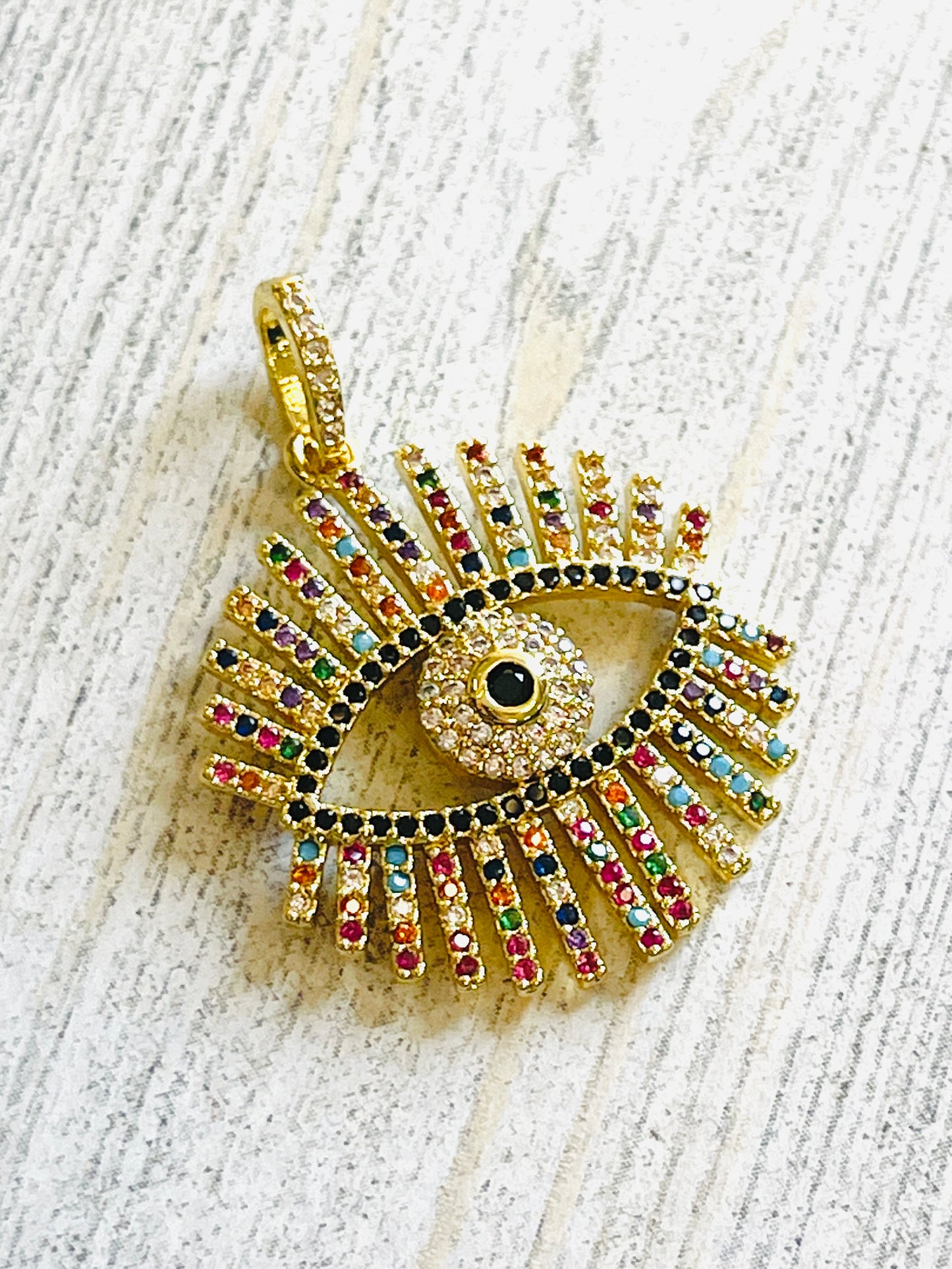 Gold Lucky Eye Charm - MYON