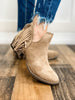 VERY G Trio Braided Fringe Bootie