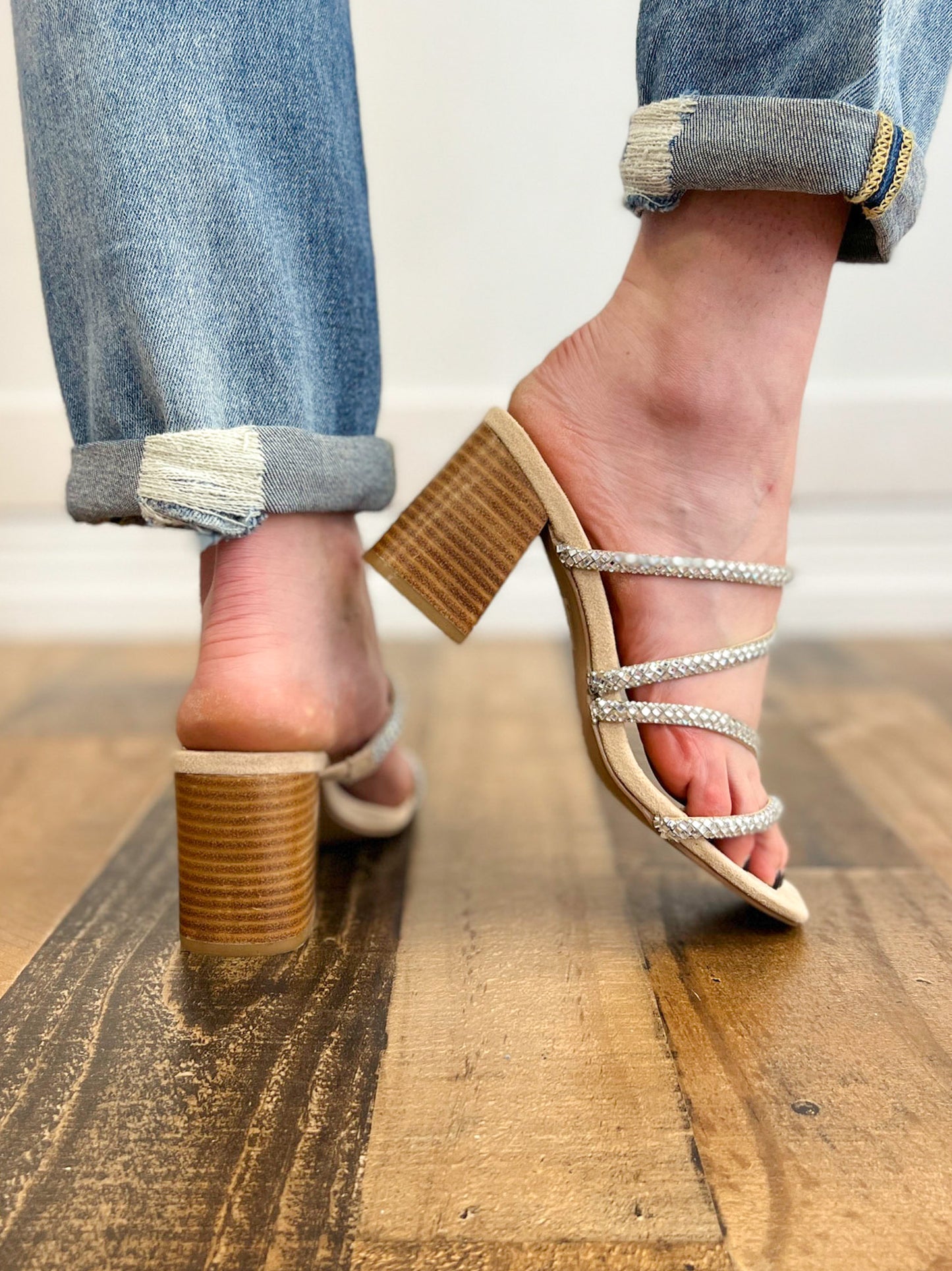 Corkys Dreamy Chunky Heel Sandals