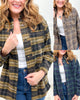 BLACK FRIDAY!!! Into the Woods Oversized Plaid Top