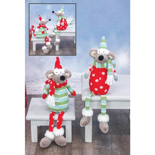 Festive Party Mouse Shelf Sitter Set