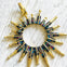 Gold Sun Rainbow Zircon Charm - MYON