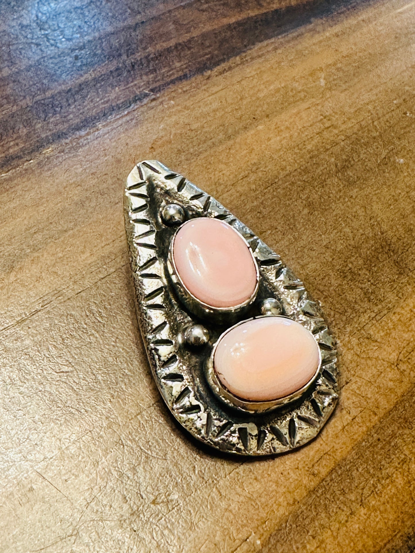 Jude Candeleria Pink Conch Pendant