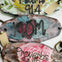 Hand-painted Leather KeyChains