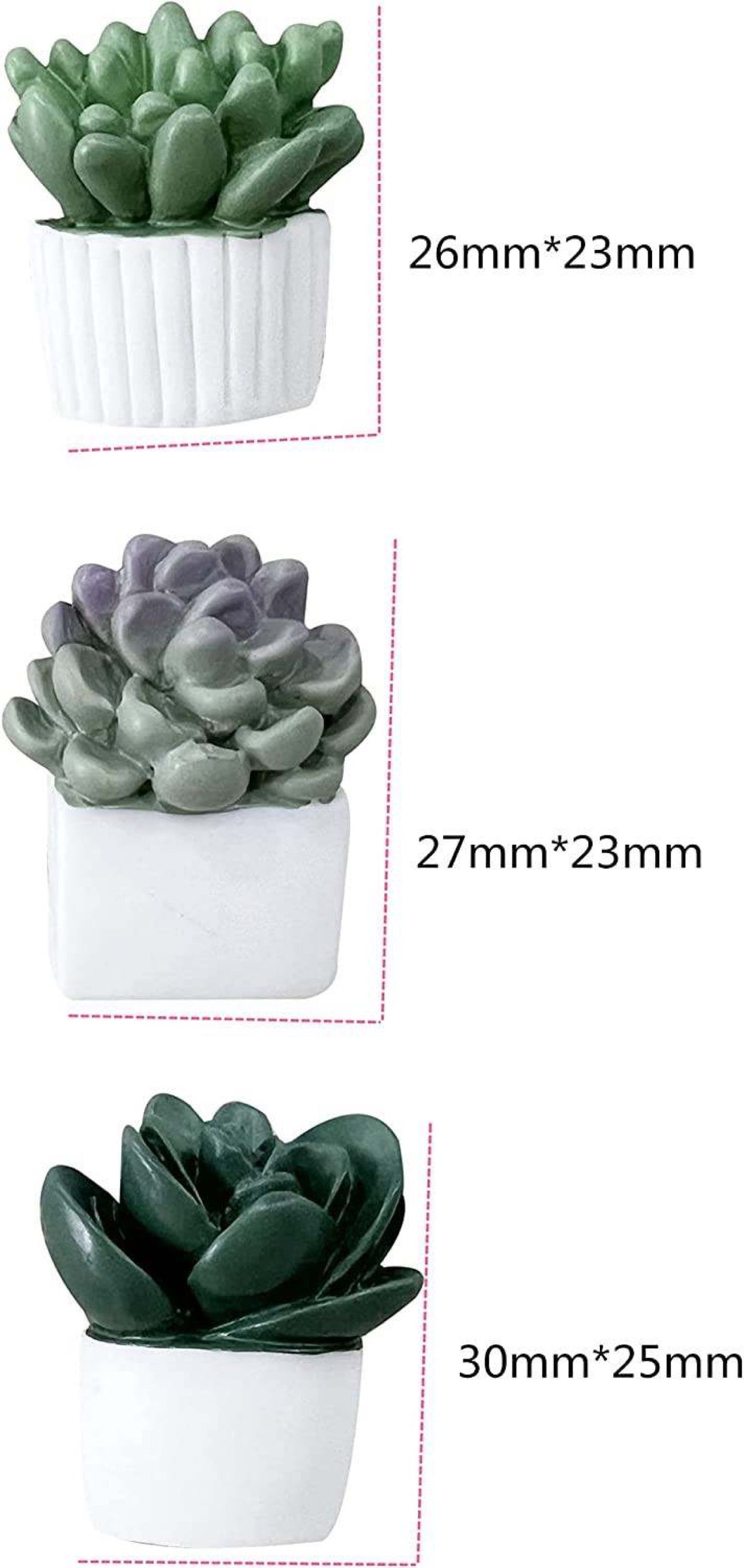 Succulent Push Pins