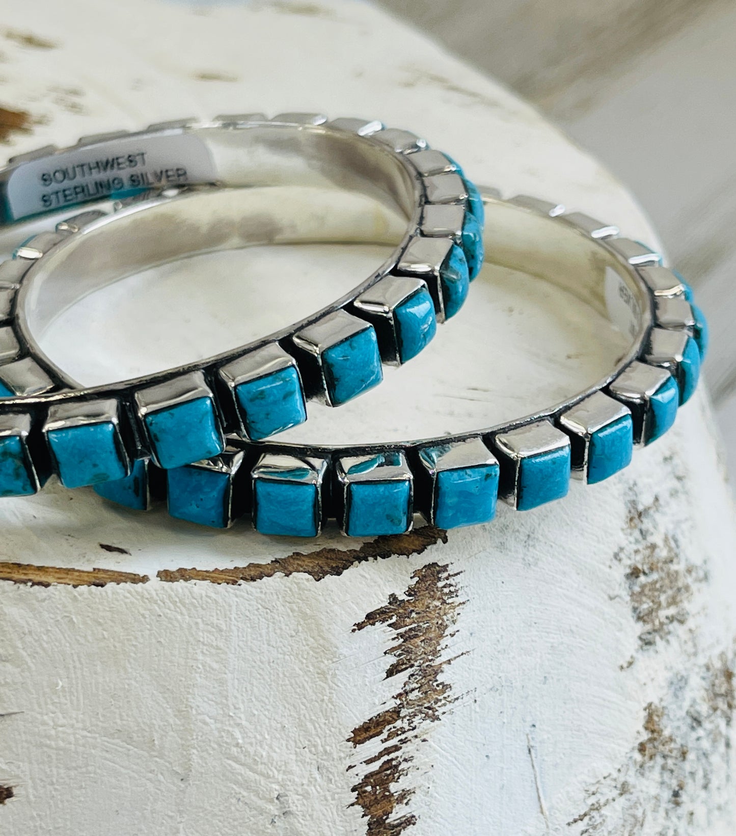 Southwest Kingman Turquoise Bangle