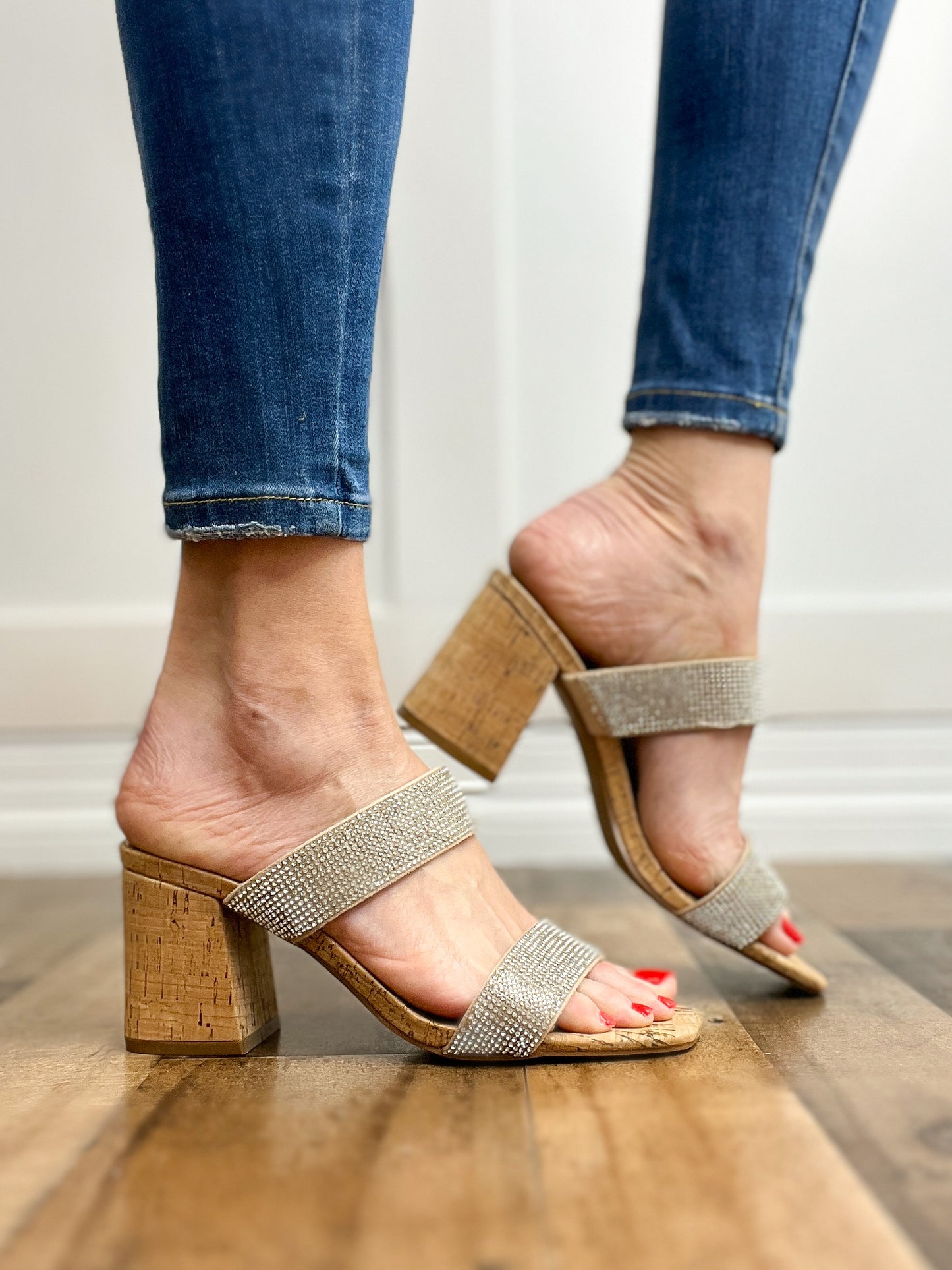 Corkys Divine Chunky Heel Sandals