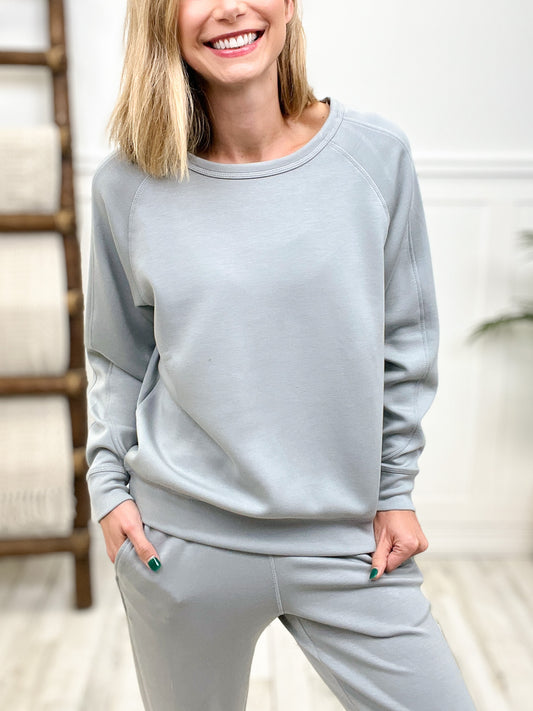 The Elevated Feeling Contrast Pullover Top