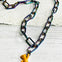 Aurora Paperclip Chain with Teddy Bear Necklace - Emma Evelyn Jewelry Guangzhou Laursain Jewelry Co - Emma Lou's Boutique