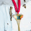 Fringe Butterfly Dangle Necklace